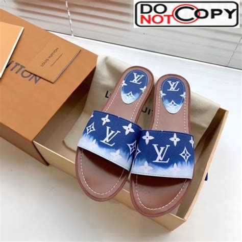 lv slides fluffy|Lock it Flat Mule .